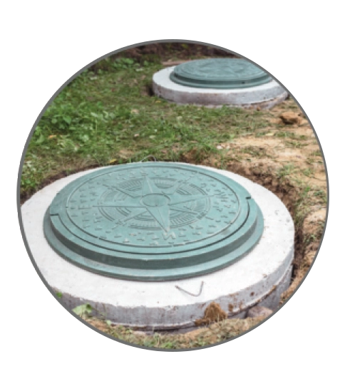 Sewage system - common septic tank